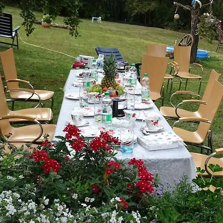 4 Km Zu A7 Und A71, Idylle Am Bach, Grosser Garten Euerbach Exterior photo